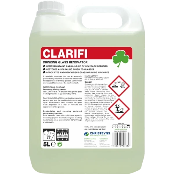 Clarifi Drinking Glass Renovator - 5lt