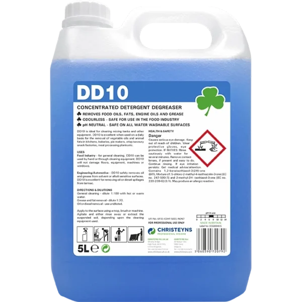 DD10 PH Neutral Detergent Degreaser