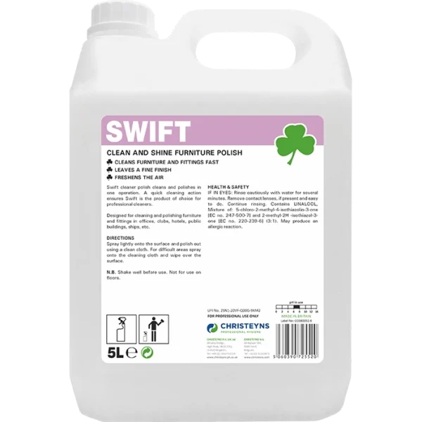 Swift-Furniture Polish  750ml & 5lt