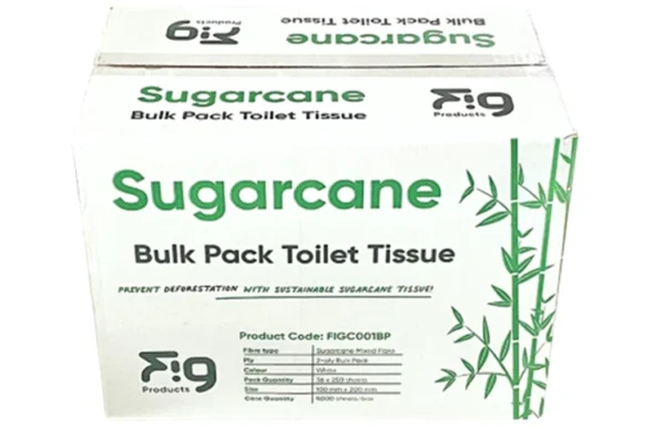Sugarcane Bulk Pack Toilet Tissue