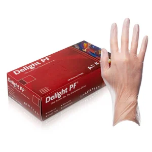 Clear Vinyl Glove Small