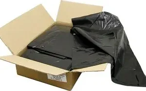 Heavy Duty Black Refuse Bags - 200 per Box